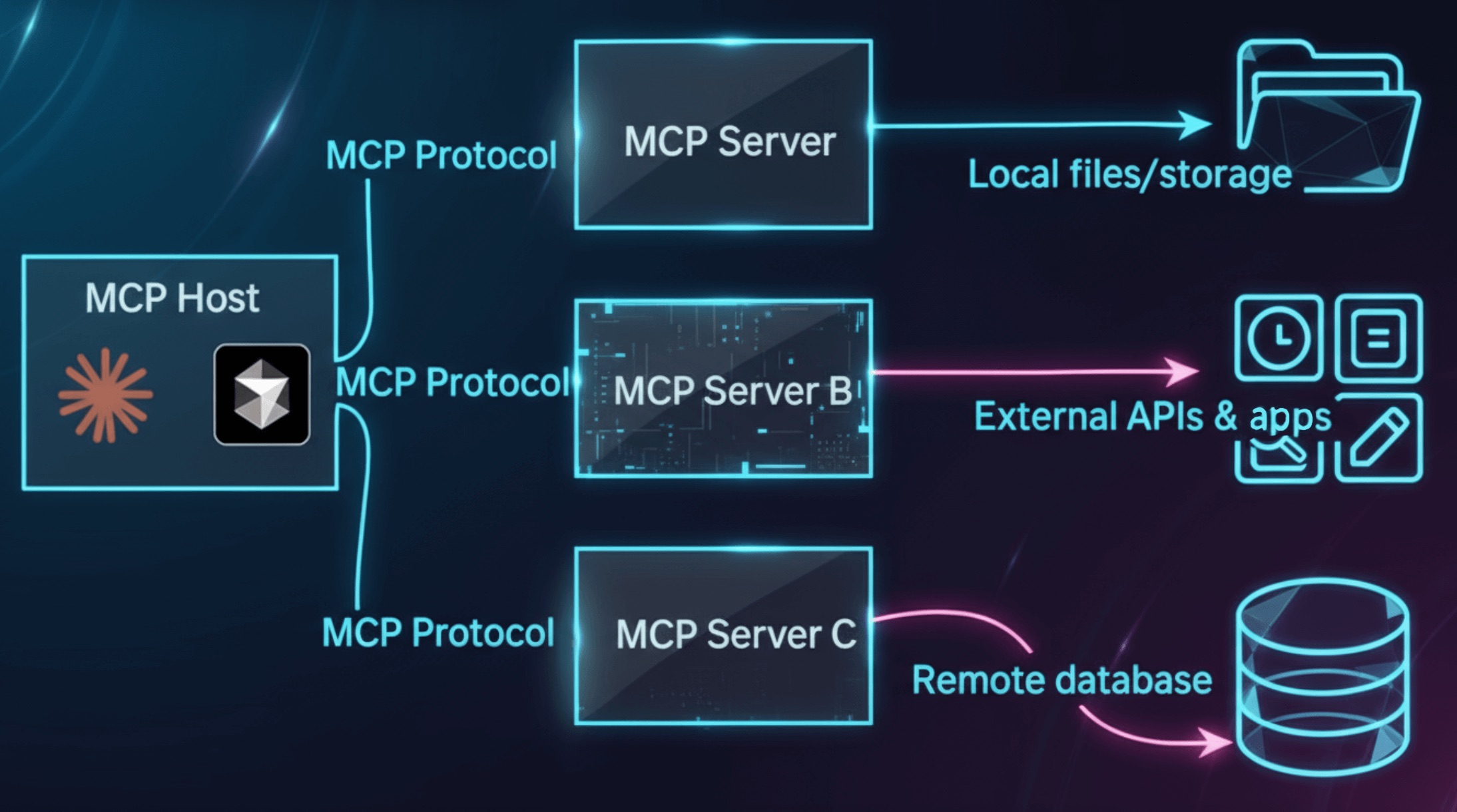 MCP client server communication