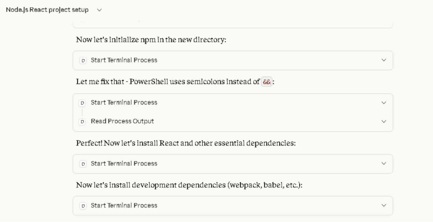 Set up your local dev environment with Desktop Commander
