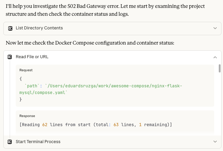 Docker Workflow Screenshot 9