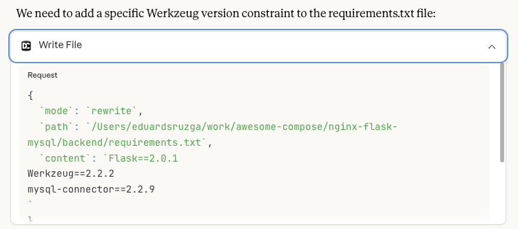 Docker Workflow Screenshot 13