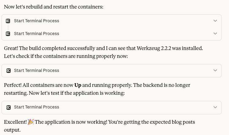 Docker Workflow Screenshot 14
