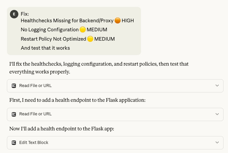 Docker Workflow Screenshot 16