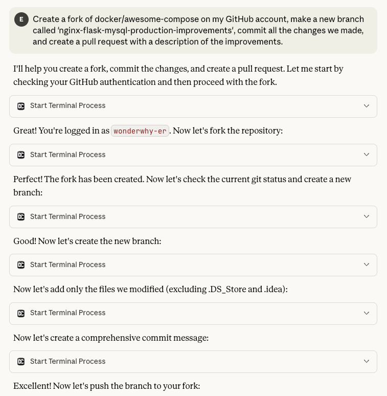 Docker Workflow Screenshot 18